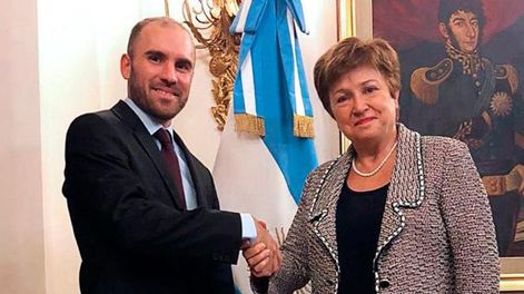 Georgieva, directora del FMI, aseguró que la reunión fue muy buena y que se habló “sobre el camino a seguir”. (La Voz / Archivo)