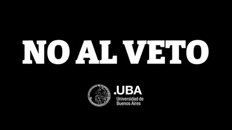 El sitio web uba.com.ar fue redirigido al subdominio noalveto.uba.ar.
