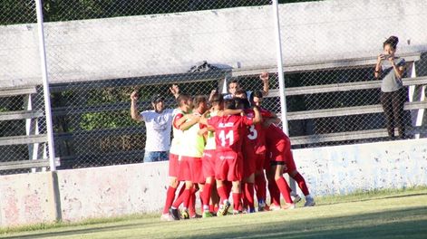 Con un gol de Jesús Vera, Atlético San Martín venció 1-0 a Quiroga en San Rafael y trepó a la cima de la zona 2 de la Región Cuyo del Torneo Regional Amateur 2021. / Gentileza.