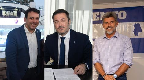 Tadeo García Zalazar, Luis Petri y Ulpiano Suarez, tres posibles candidatos a gobernador.