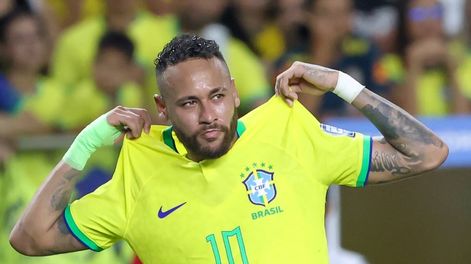 Neymar es el máximo goleador de Brasil (AP)