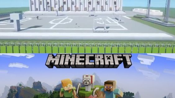 Los alumnos de primer año de la Escuela Técnica de la Universidad de Mendoza recurrieron al popular juego de adolescentes para construir el edificio donde deberían haber cursado presencialmente.