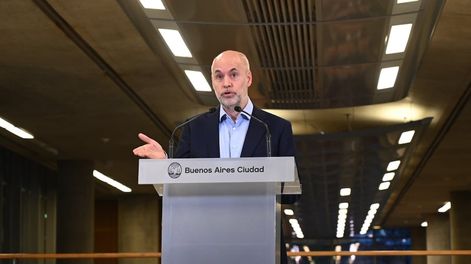 Horacio Rodríguez Larreta anunció que será candidato en la Ciudad de Buenos Aires. Foto archivo