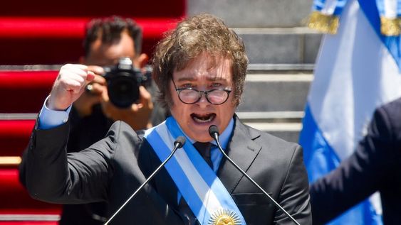 Javier Milei habla frente al Congreso