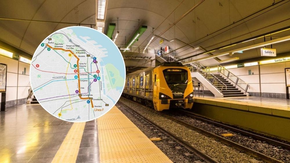 CABA lanzó la licitación para la construcción de la Línea F del subte: cómo será el trazado.