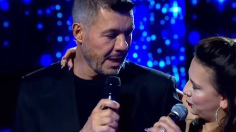 Karen Lara, picante con Marcelo Tinelli, que está soltero