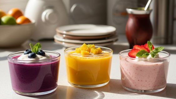 como hacer postres frescos de frutas: sin azucar, en minutos y solo con 3 ingredientes