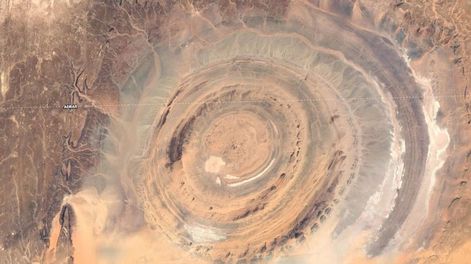 El misterioso ojo del Sahara: ¿la mítica Atlántida?