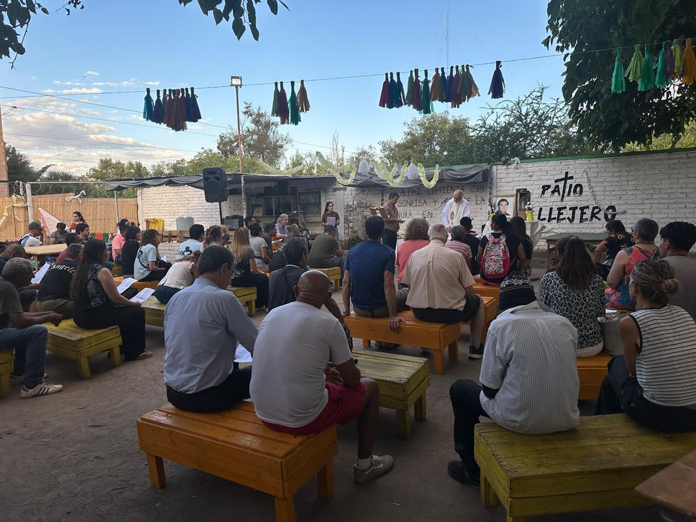 El Patio Callejero da de comer a entre 130 y 150 personas a diario.