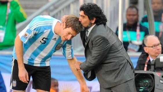 Mario Bolatti fue clave para llevar a la Selección al Mundial 2010. Ahora quiere reencontrarse con Maradona. / archivo