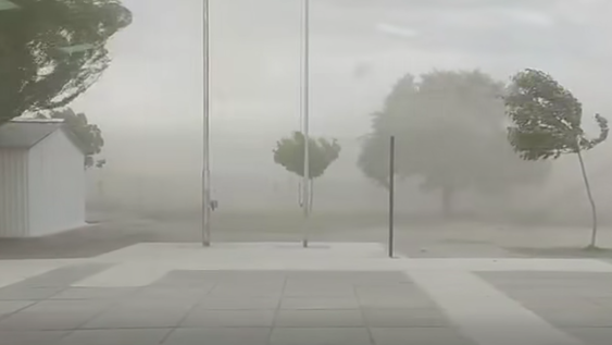 Fuertes ráfagas de viento se sintieron este jueves en Mendoza&nbsp;