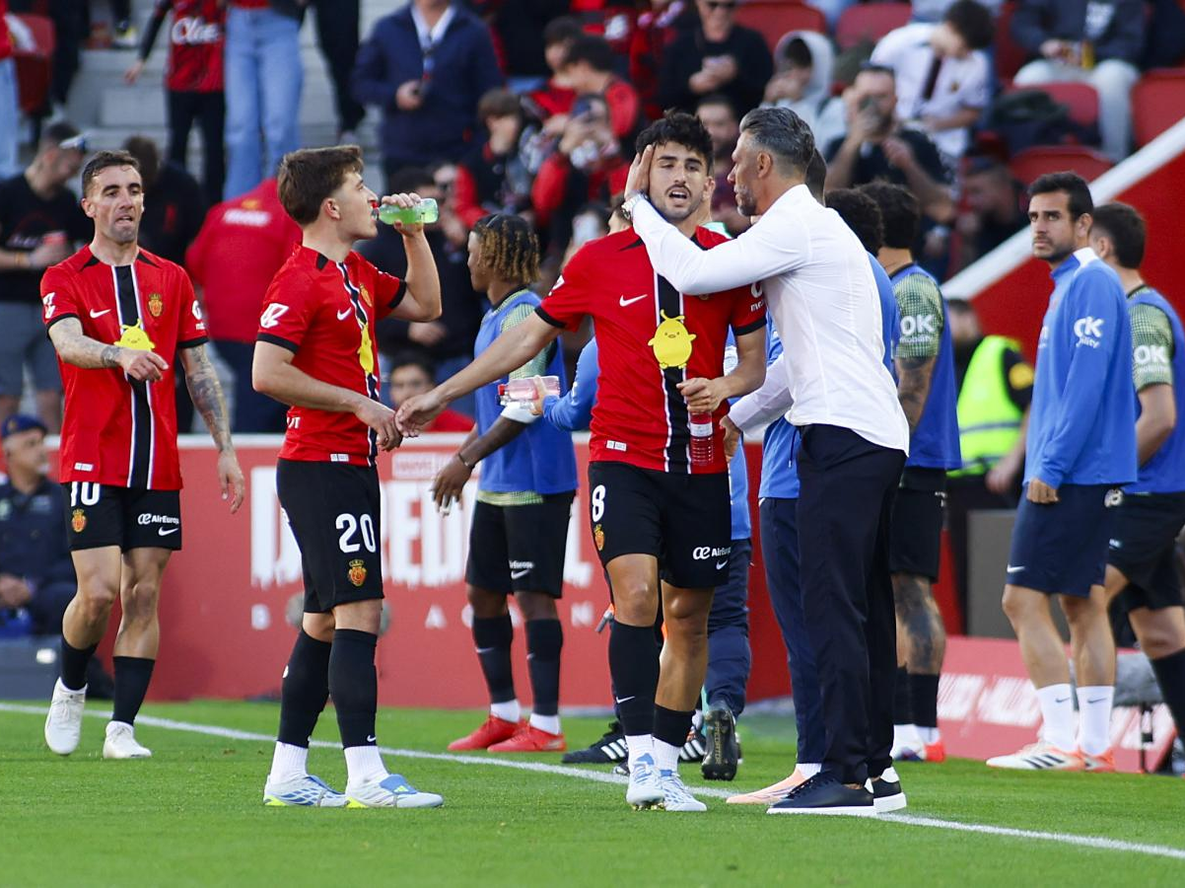 Martín Demichelis, extasiado con el triunfazo de Mallorca ante Real Madrid