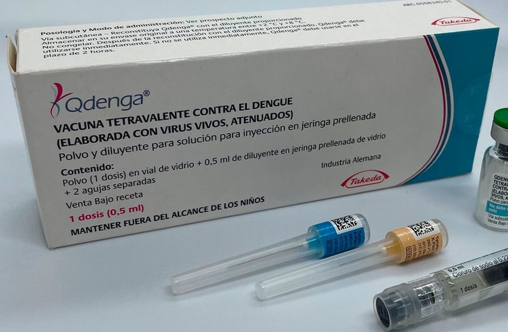 La vacuna contra el dengue consiste en dos dosis separadas por un intervalo mínimo de tres meses. Foto: Clarín