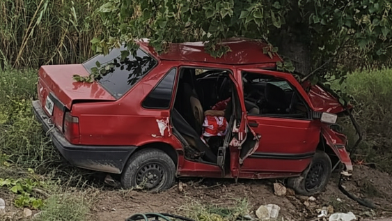 Tragedia en Junín: un hombre de 32 años murió tras chocar su auto contra un árbol