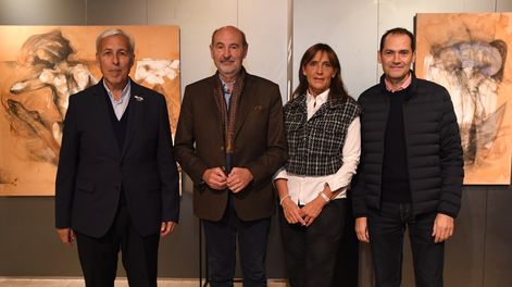 &nbsp;Ley de Incentivo Fiscal para la Educación: Daniel Miranda (Universidad Maza);&nbsp; Rodolfo Vargas Arizu, Ministro de Producción de Mendoza; Laura Horta (Universidad Maza) y Mauricio Badaloni (Fundación Andesmar) Foto: Ramiro Gómez