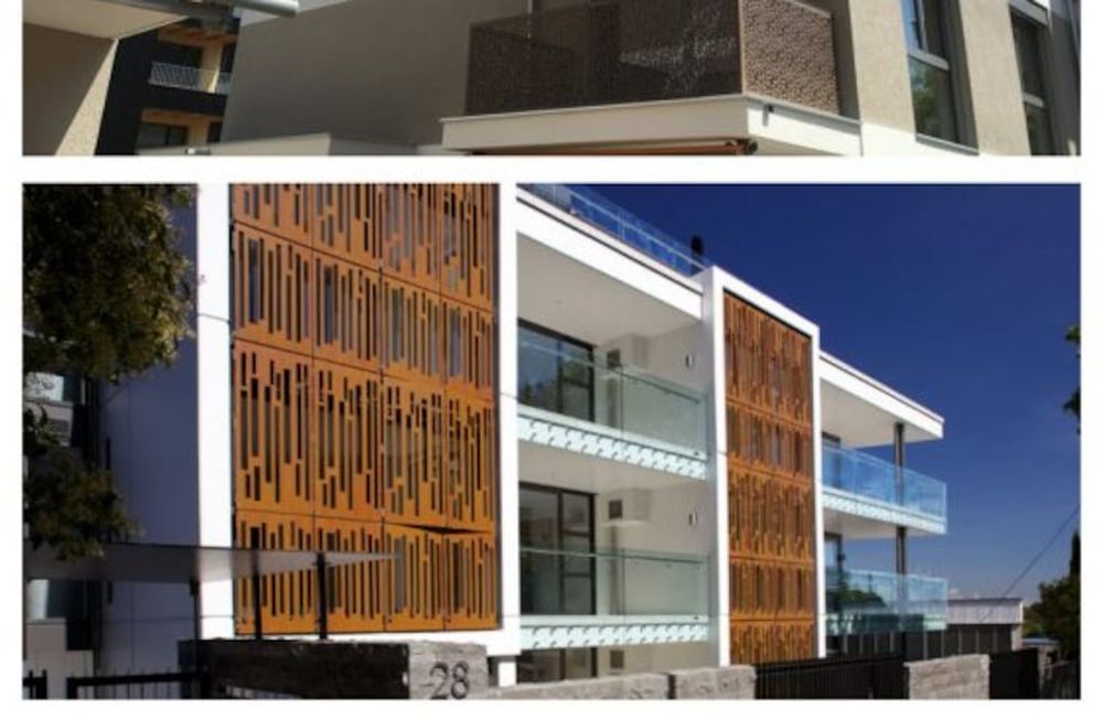 Diseño de casas con paneles cortados con láser