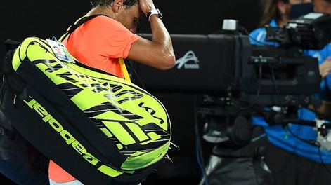 La derrota impedirá a Nadal superar el récord de 20 títulos de Grand Slam que comparte con el suizo Federer. / Gentileza.
