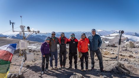 Cinco nuevas estaciones meteorológicas en el Aconcagua daránmejores pronóstico. | Foto: gentileza