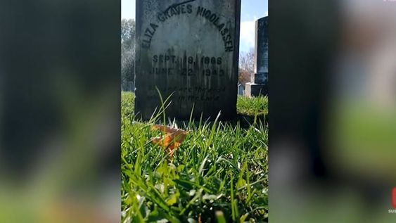 La mujer de 41 años ha estado yendo al cementerio Longwood de Bedford con unos cuantos cepillos de cerdas suaves y mucha agua para limpiar lápidas.
