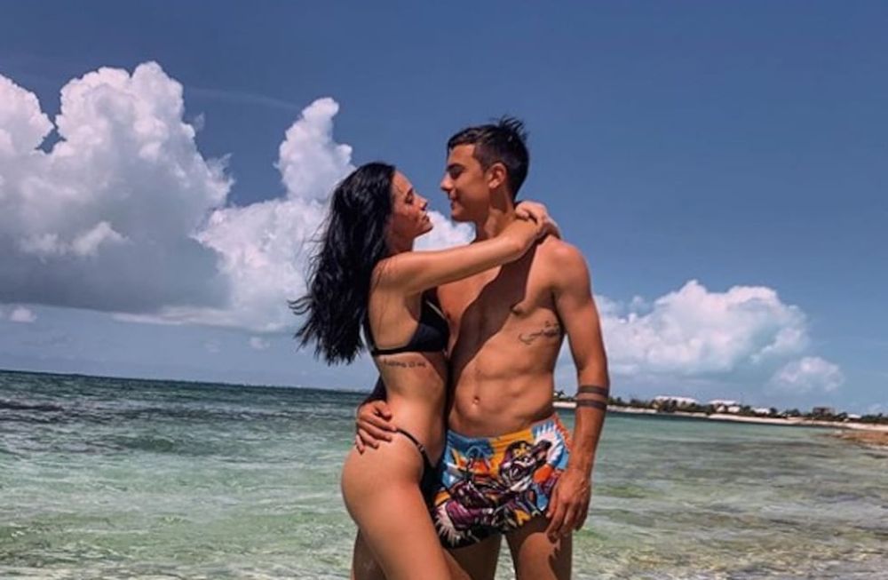 Oriana Sabatini y Paulo Dybala.