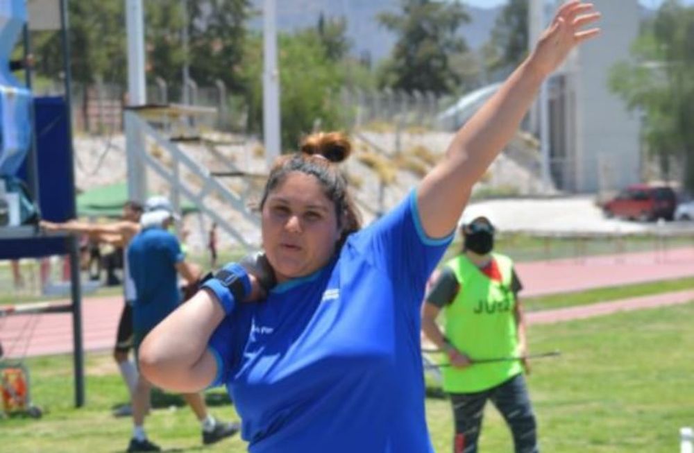 Selene Olivieri Carrizo, de 16 años, con récord nacional en su haber, en la prueba de disco, quedó primera en los evaluativos para los Juegos Odesur de la Juventud.