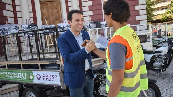 Recuperadores Urbanos, un programa que nació hace 7 años en Godoy Cruz y que ya cambió la vida de 45 familias