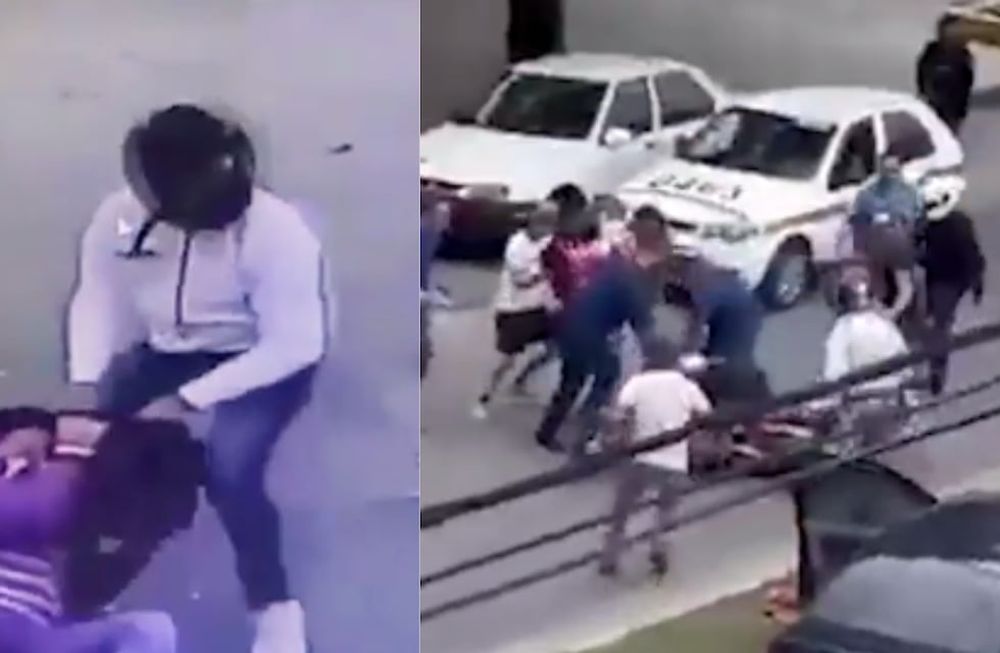 Los delincuentes intentaron hacerse con el dinero que sería destinado para pagar el sueldo de los empleados de un centro asistencial ubicado en el sur de la capital tucumana. Video: Gentileza Infobae Foto: Captura / Gentileza Infobae