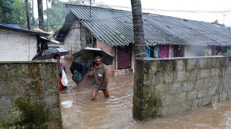 Al menos 40 muertos por las lluvias torrenciales en India