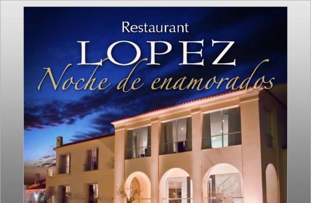 Una noche especial para los enamorados en Restaurante Rincón de López