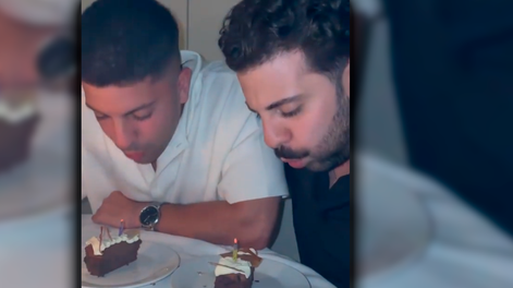 Los Andes | Gastón Edul celebró su cumpleaños junto a su hermano mellizo Guido.
