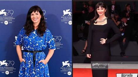 Griselda Siciliani lució Prada en la alfombra roja del Festival de cine de Venecia
