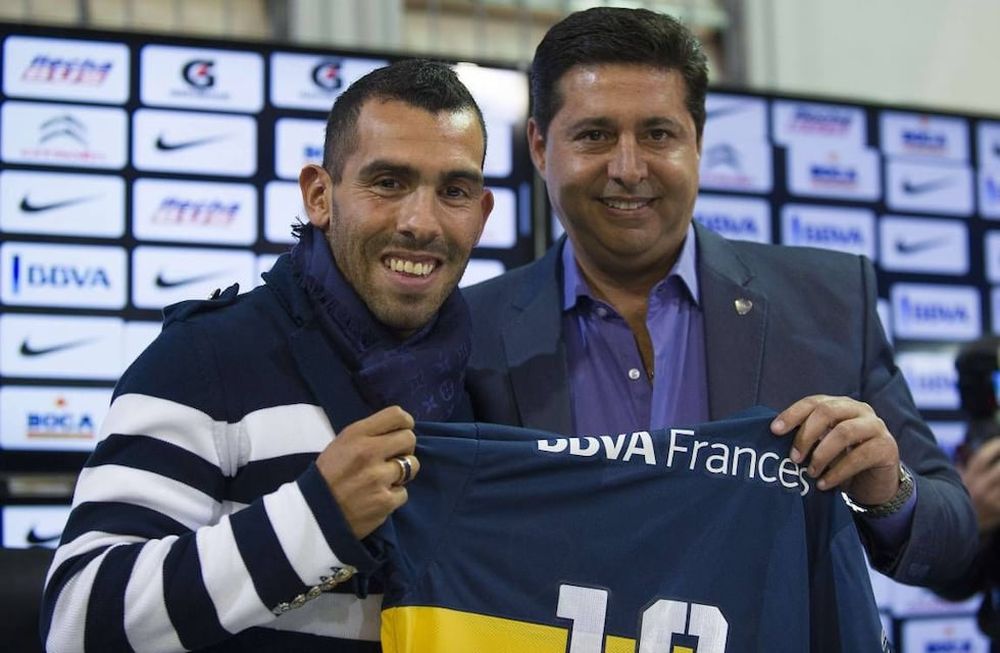Angelici: Vamos a esperar todo lo que sea necesario para traer de vuelta a Tevez