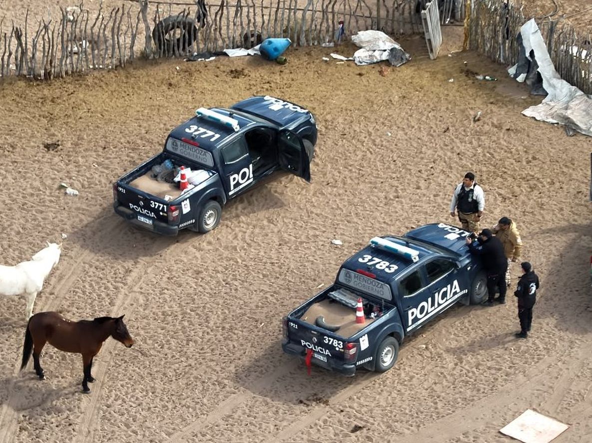 Dos cazadores furtitvos fueron detenidos en Lavalle. Gentileza Ministerio de Seguridad y Justicia.&nbsp;