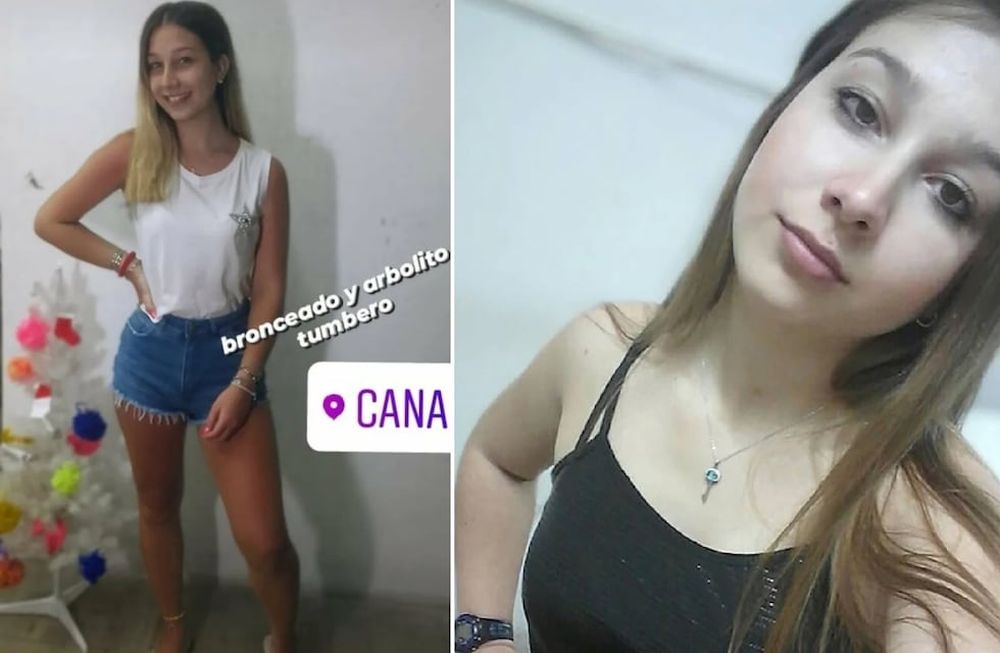 Nahir Galarza y su arbolito tumbero en Navidad - Gentileza