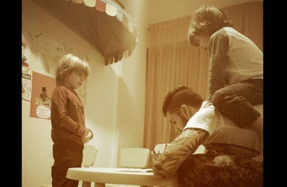Los niños de Wanda Nara ya hicieron su cartita a Papá Noel