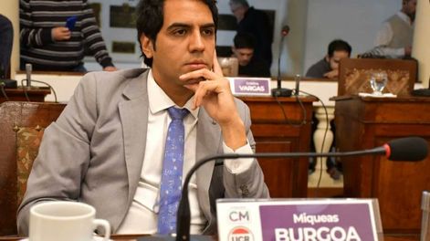 El concejal Miqueas Brugos fue detenido el fin de semana y el dosaje reveló que conducía con 1,25 gramos de alcohol en sangre.