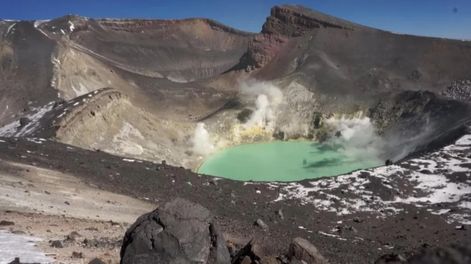 Alerta verde en el volcán Tupungatito, ubicado entre Chile y Mendoza