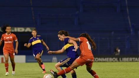 Boca no pudo con el elenco de América de Cali. Las Colombianas demostraron mayor conocimiento, en el campo de juego.