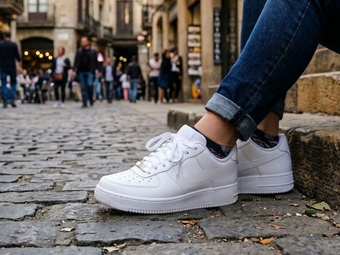 Las zapatillas blancas no van más: la tendencia en calzado que se impone este otoño 2026