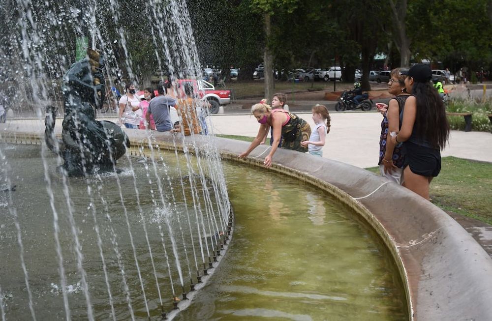 Se espera una semana con altas temperaturas. Foto: José Gutierrez / Los Andes