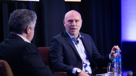 Dalmiro Garay, presidente de la Suprema Corte de Mendoza, participó del encuentro Pilares sobre Gobierno digital. Foto: Ignacio Blanco / Los Andes