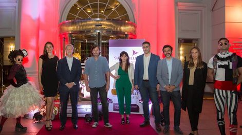 Los Andes | De Izquierda a derecha: Erika Cannistra, Adrián Rizzo, Marcelo Bassignana, Noelia Roldan, Miguel Urmeneta, Martin Arnulphi, Franca Kovacic