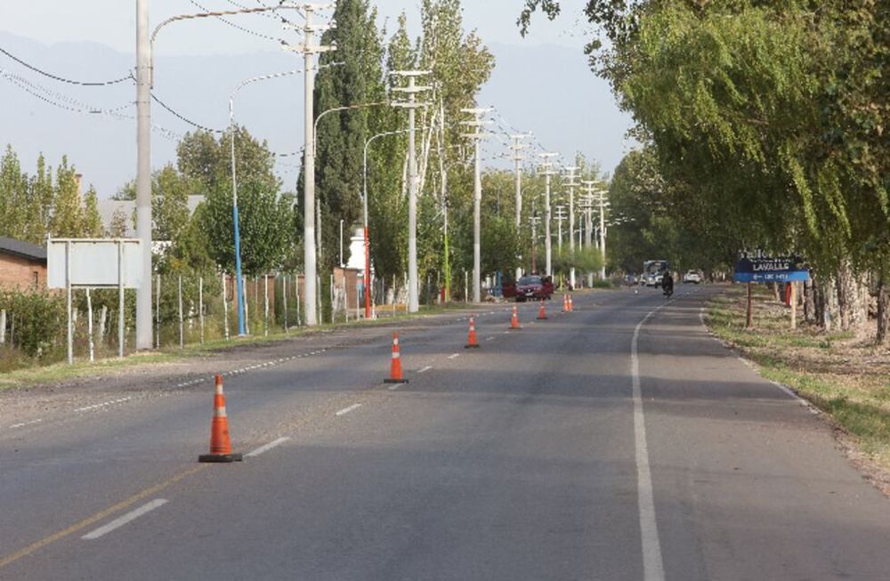 Vialidad Mendoza inició las obras del Programa de Renovación de Rutas Turísticas en Tunuyán, San Rafael y Lavalle