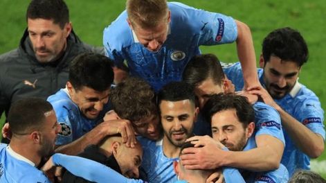 El equipo inglés, sin Agüero, superó por 2-1 (4-2) al alemán como visitante y se las verá contra PSG en la próxima ronda. / Gentileza.