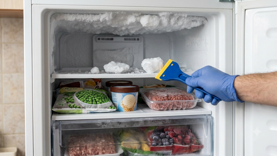 Qué hacer para evitar el exceso de hielo en el congelador.&nbsp;