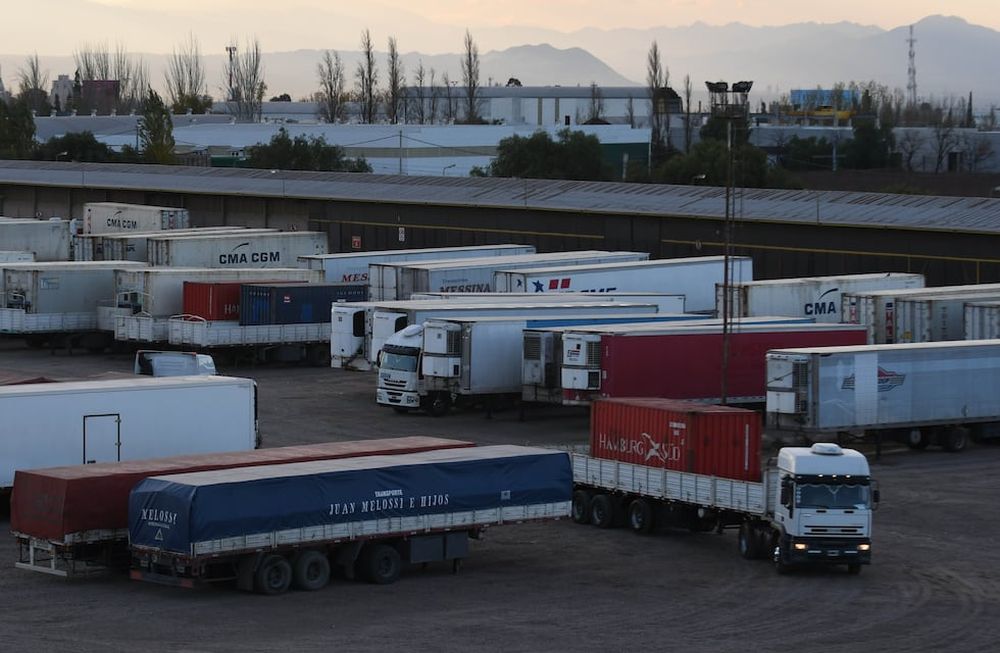 La Zona Primaria Aduanera y Depósito Fiscal Puerto Seco IDITS se encuentra ubicado en el distrito Las Tortuguitas del departamento de Godoy Cruz, Mendoza. /Foto: Marcelo Rolland / Los Andes