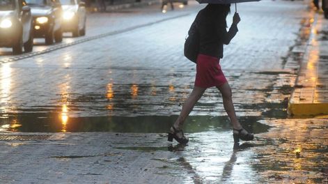 Mendoza amaneció nublada y con lluvia