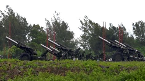 Los Andes | Taiwán denunció  que China realiza mamniobras militares para preparar una invasión. AP