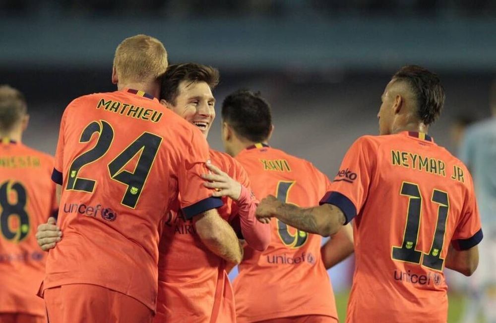 Barcelona ganó en su visita al Celta de Vigo y mantiene el liderazgo