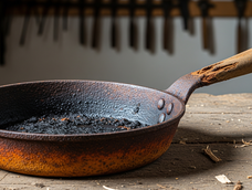 Esta sartén es un gran objeto de reciclaje. Esta sartén es un gran objeto de reciclaje.